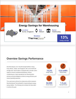 Energy Savings for Warehousing