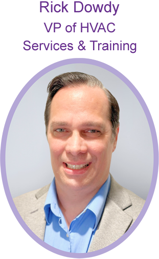 Rick Dowdy VP of HVAC Services & Training
